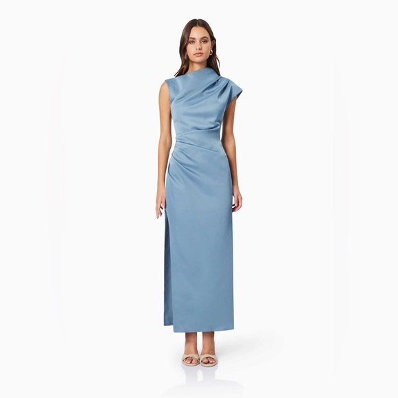 ELLIATT Coralie Maxi Gown in Blue - Picture 3 of 6